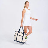 Scalloped Tennis Tote