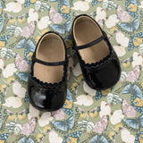 Ava Baby Ballet Flat | Black Patent Leather