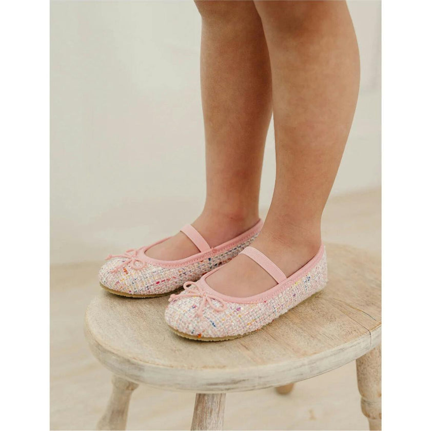 Sabrina Tweed Flat
