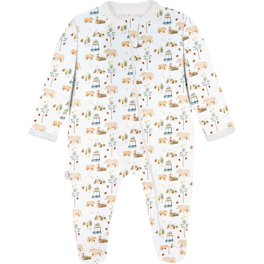 Forest Adventure Pima Baby Pajama
