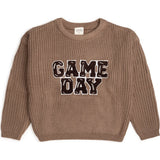 Game Day Patch Knit Sweater