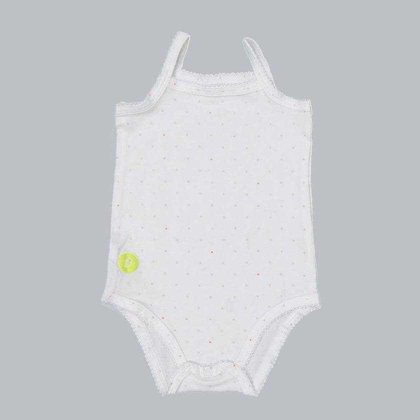 Baby Girl Sleeveless 4pc Onesie Set