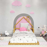 Casita House Twin Floor Bed