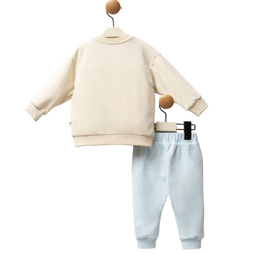 Beige Koala Sweat Set