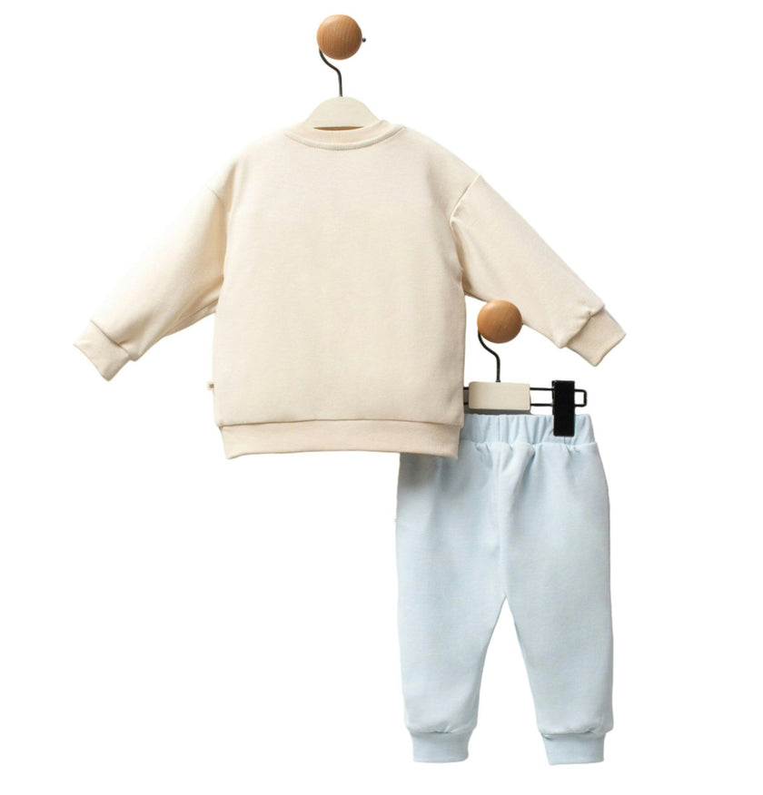 Beige Koala Sweat Set