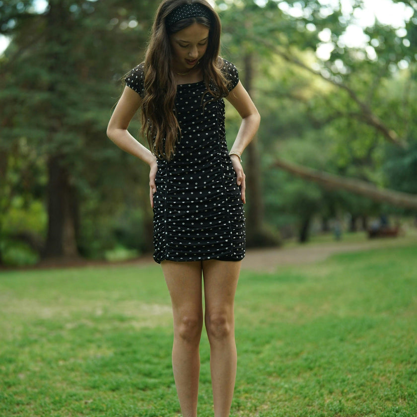 Girls Polka Dot Amelia Dress