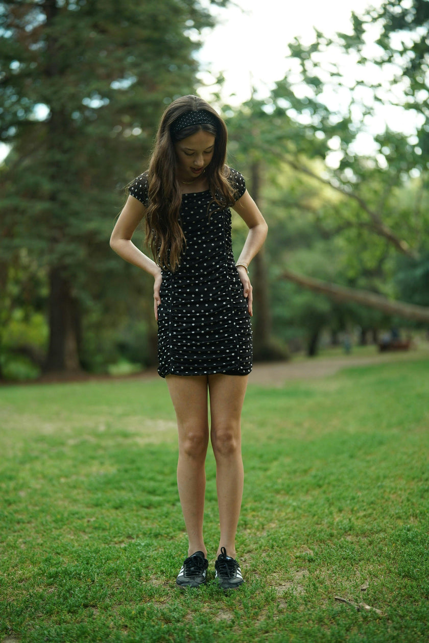 Girls Polka Dot Amelia Dress