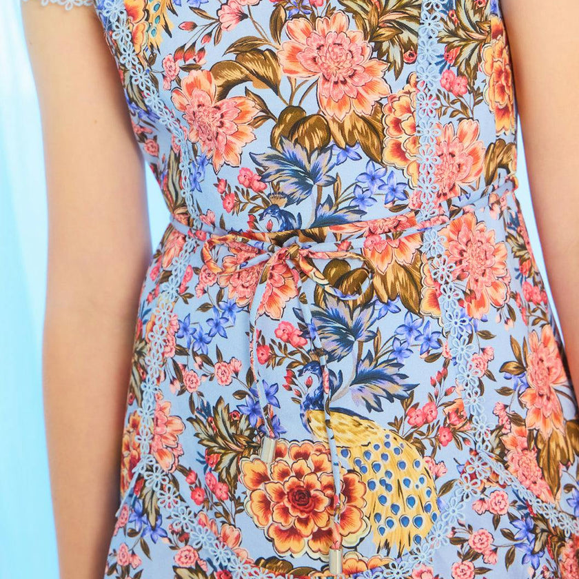 Iliana Cotton Mini Dress