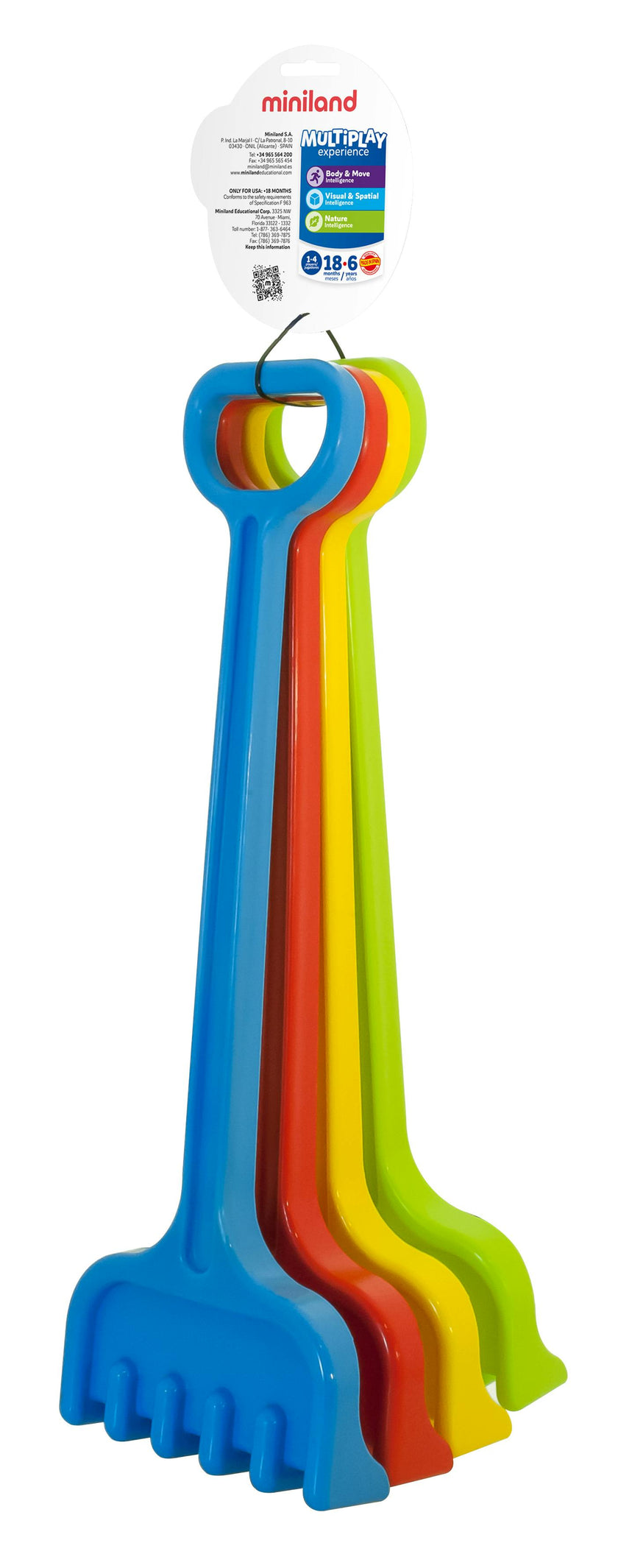 Set of 4 Super Rakes
