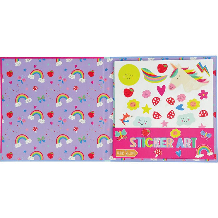 Sticker Art  Book - Rainbow Fairy