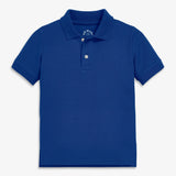 Kids short sleeve pique polo