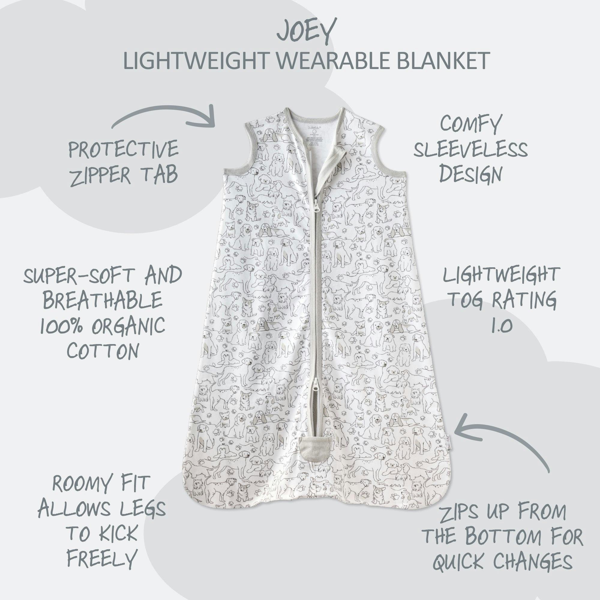 JOEY Wearable Baby Blanket