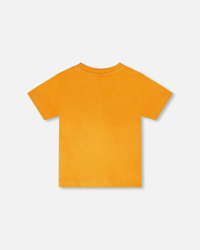 Organic Cotton Short Sleeve T-Shirt Orange