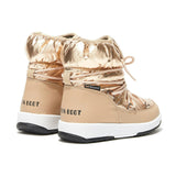 MOON BOOT Protecht Junior Low Rose Gold Nylon Boots