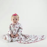 Eloise Christmas Tree Footie Gift Set, Pink