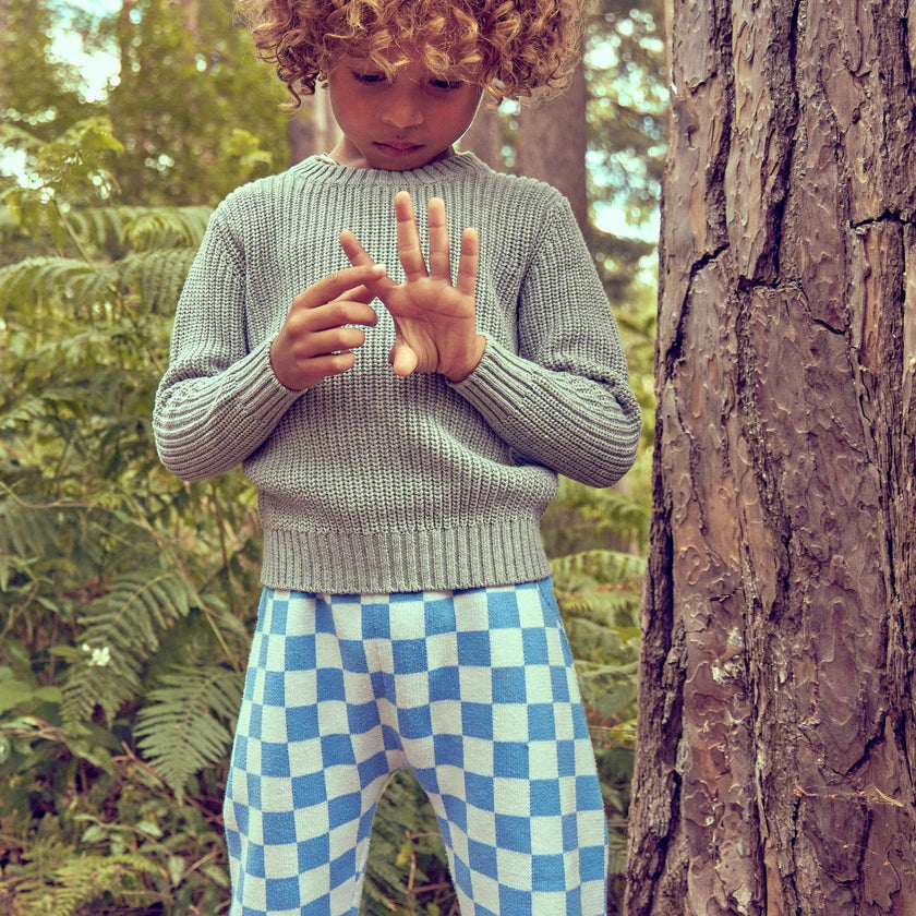 Classic Fisherman Jumper | Oxford Grey
