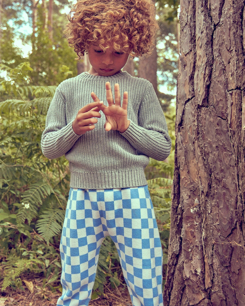 Classic Fisherman Jumper | Oxford Grey
