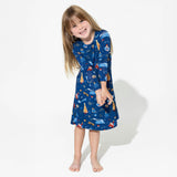 The Polar Express™ Bamboo Girls' Long Sleeve Dress