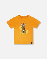Organic Cotton Short Sleeve T-Shirt Orange