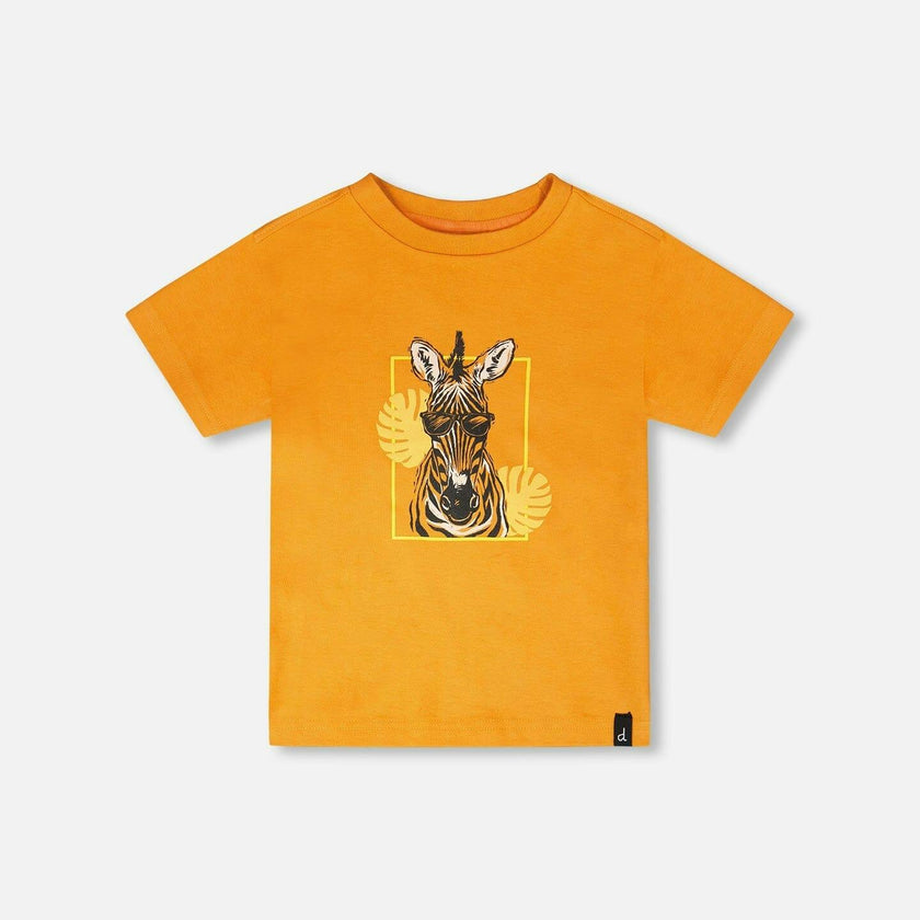 Organic Cotton Short Sleeve T-Shirt Orange