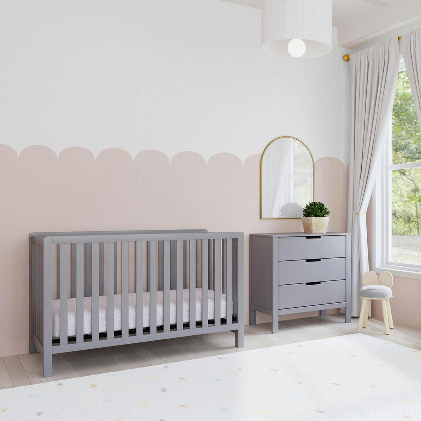 Colby 4-In-1 Low-Profile Convertible Crib