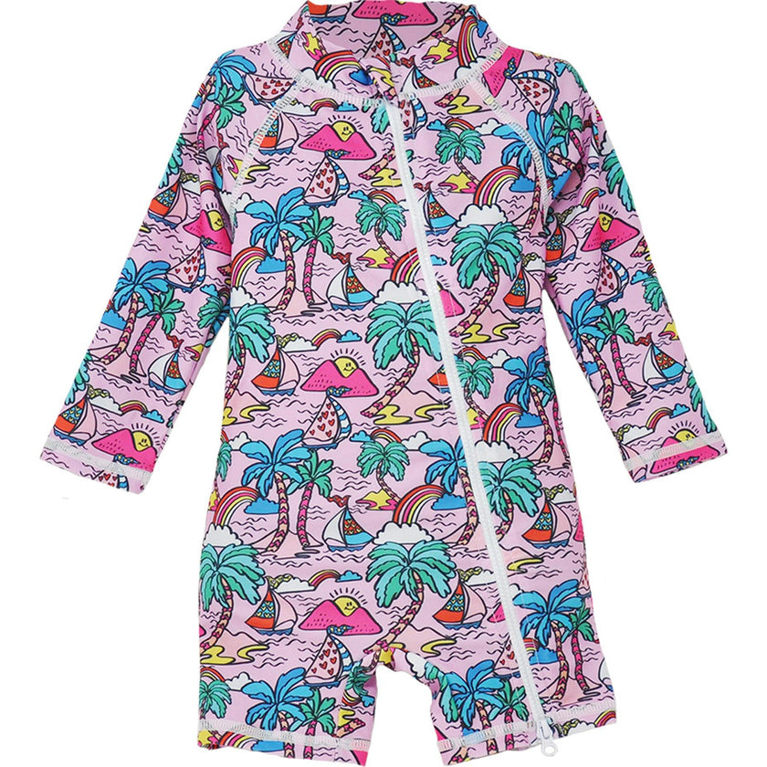 UPF 50+   Shortie Surf Swimsuit