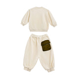 Beige Cotton Spot Set
