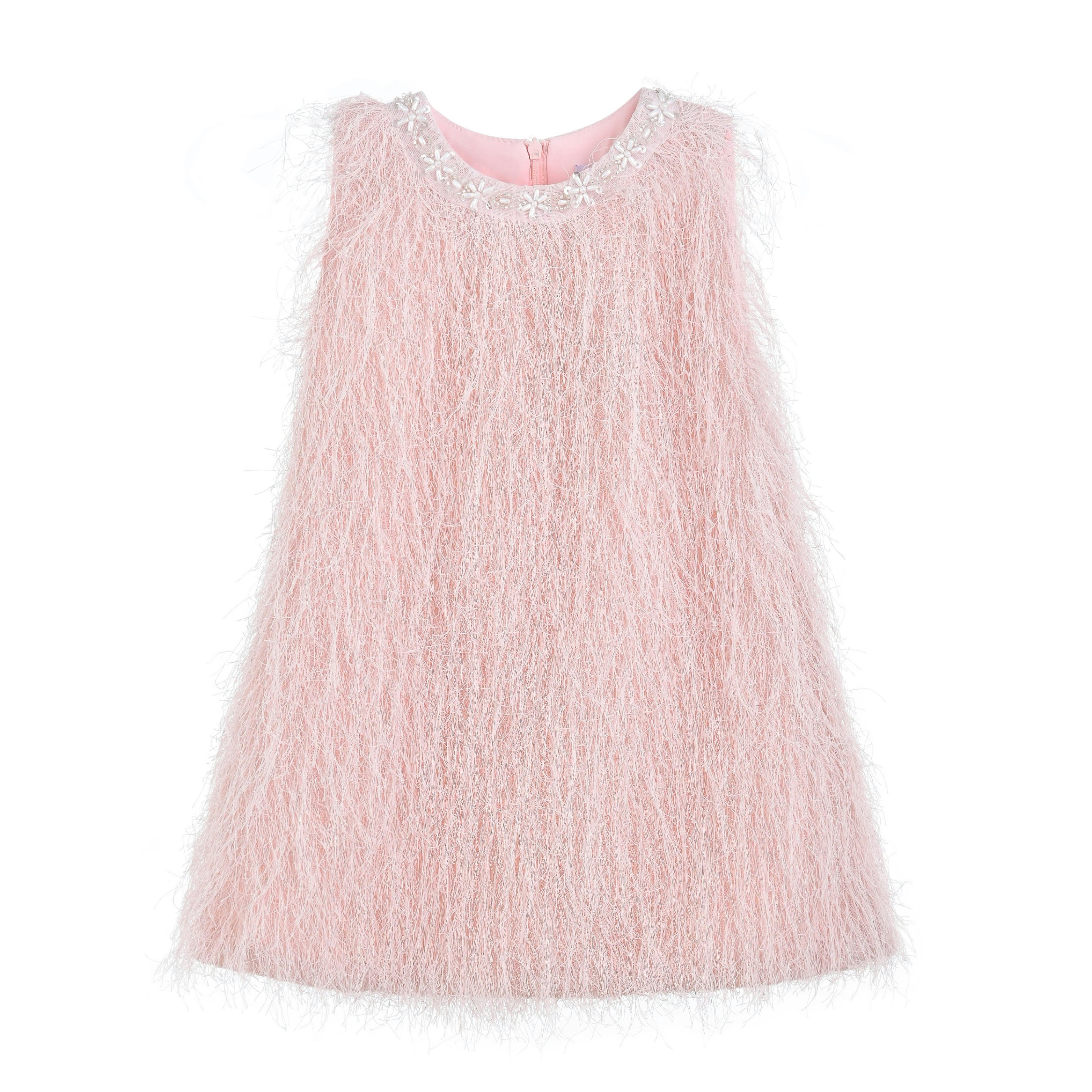 Pink Ivana Textured Dress