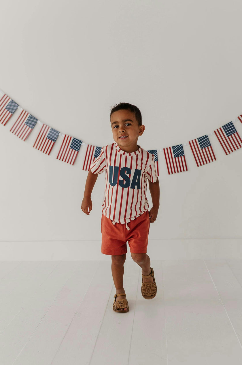 Boy's Short Sleeve Tee in USA
