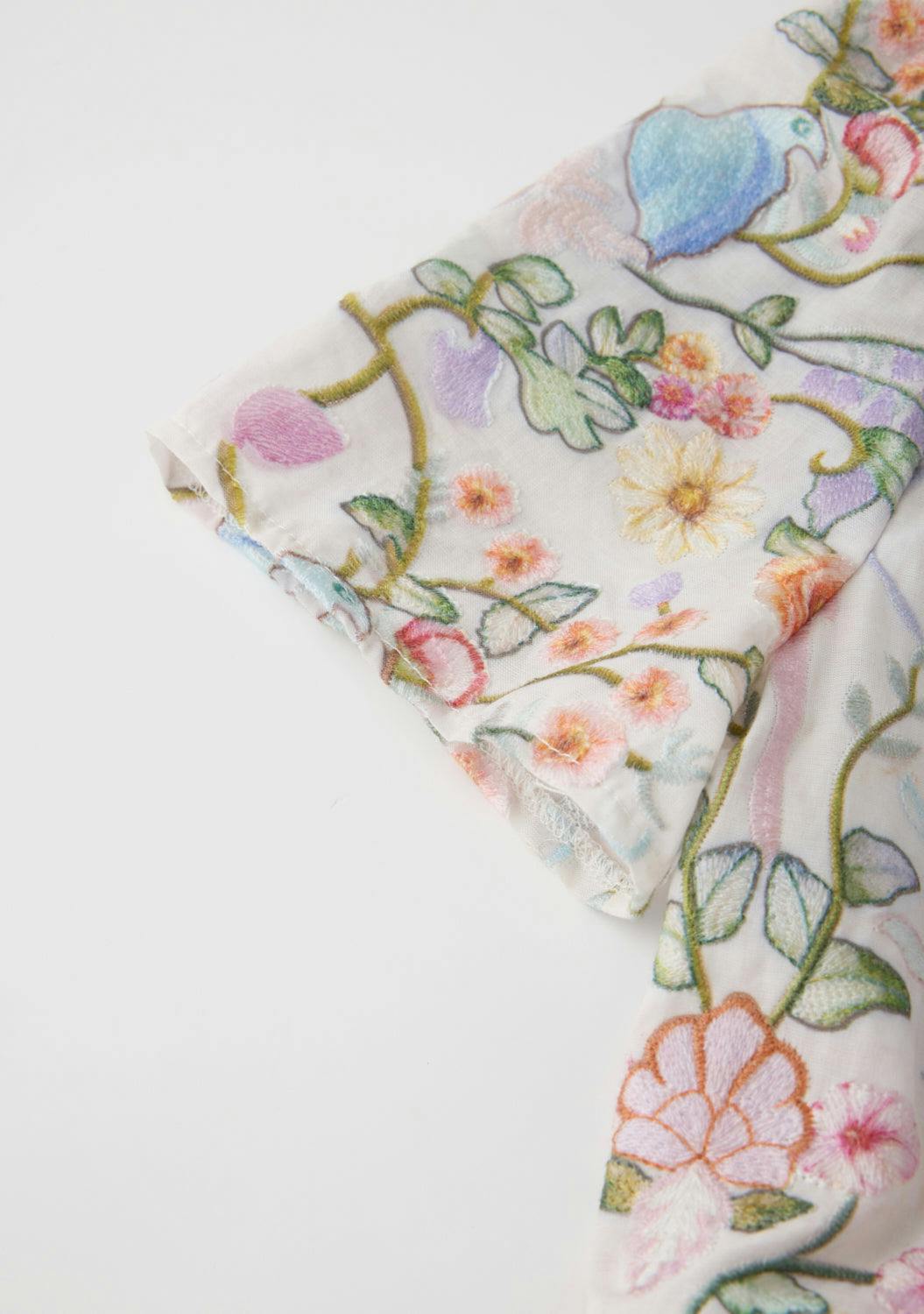 Tatiana Embroidered Mini Dress