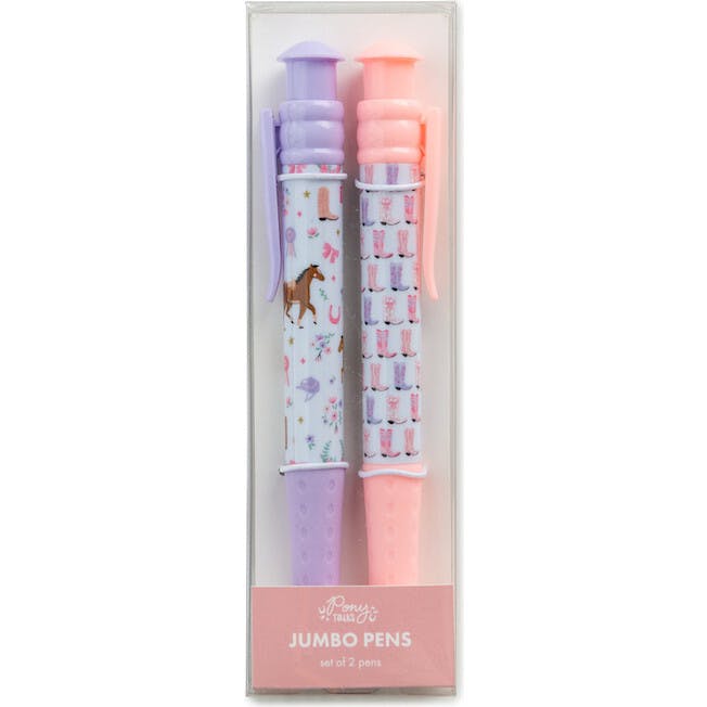 Pastel Cowgirl Jumbo Pen Set