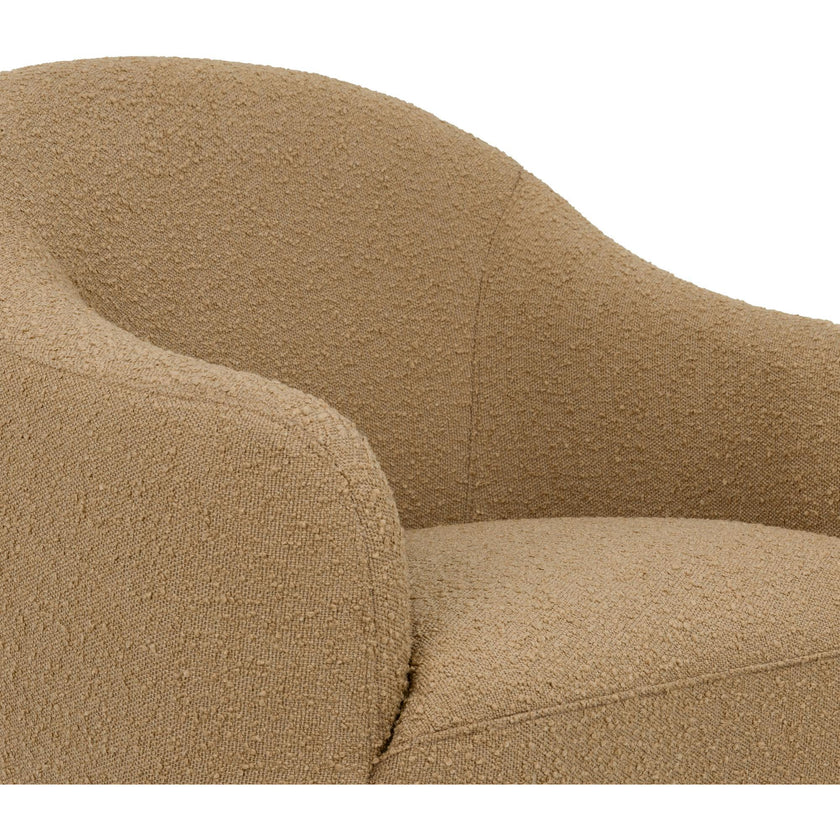 Foy Glider In Boucle In Sand Boucle