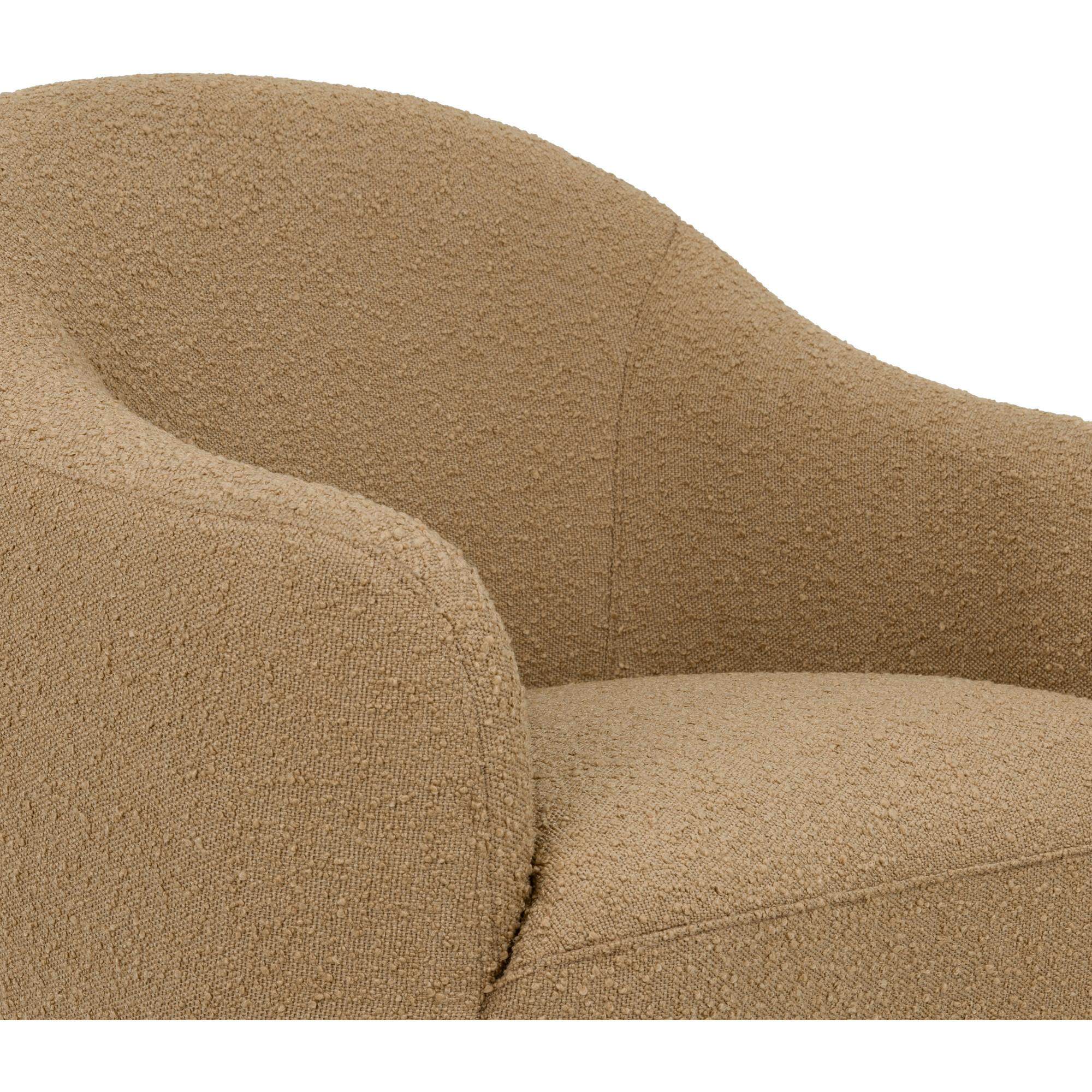 Foy Glider In Boucle In Sand Boucle