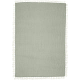 6-Layer Muslin Cotton Baby Blanket (Green Fern)