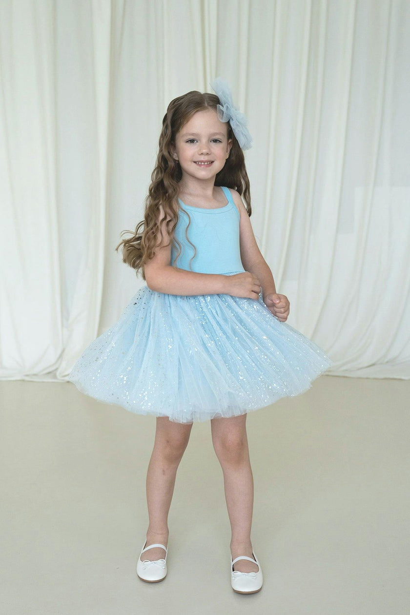 Sparkle Blue Tutu Dress