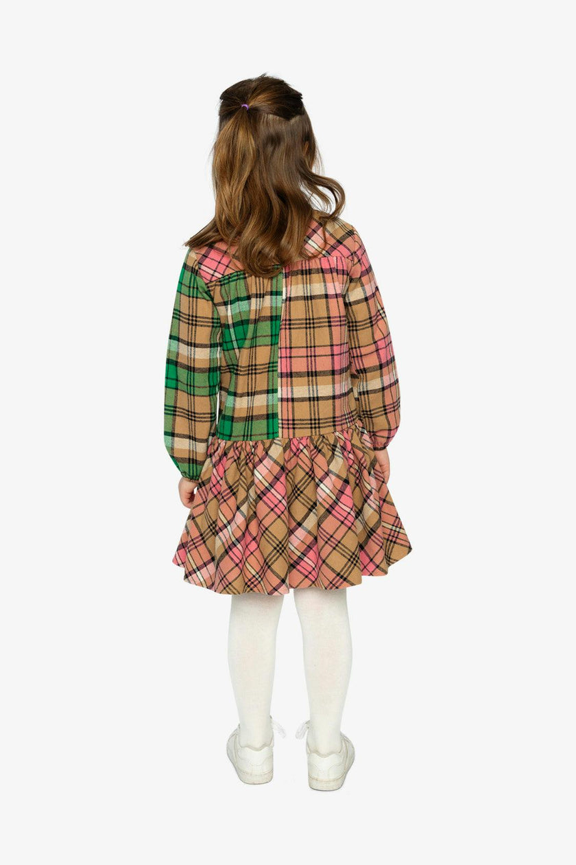 Shirt Plaid Dress Pink And Green