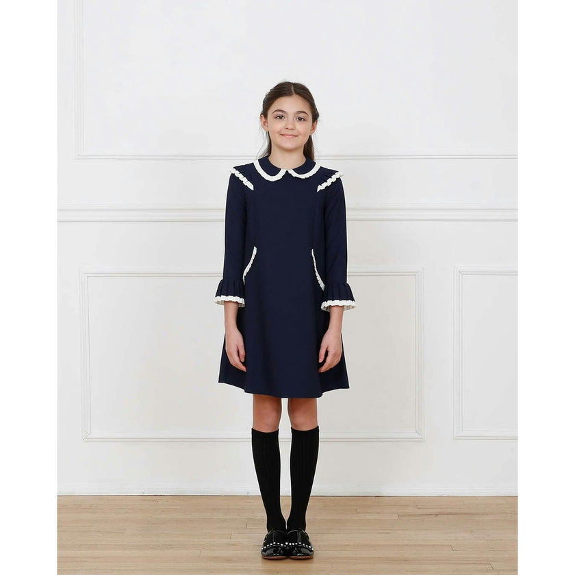 Grace dress (navy blue)