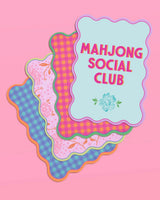 Mahjong Shuffler Cards - set of 4 matte cards