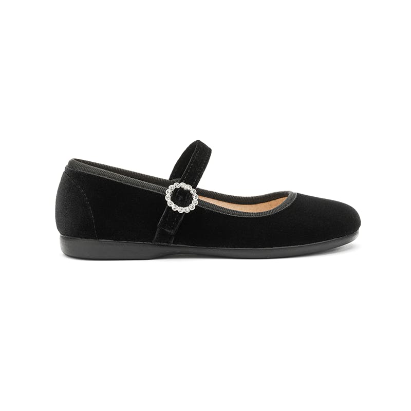 Holly Velvet Mary Janes