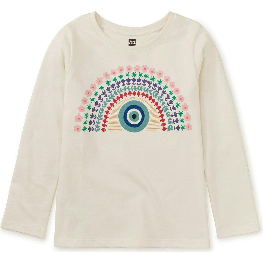 Rainbow Eye Graphic Tee, White