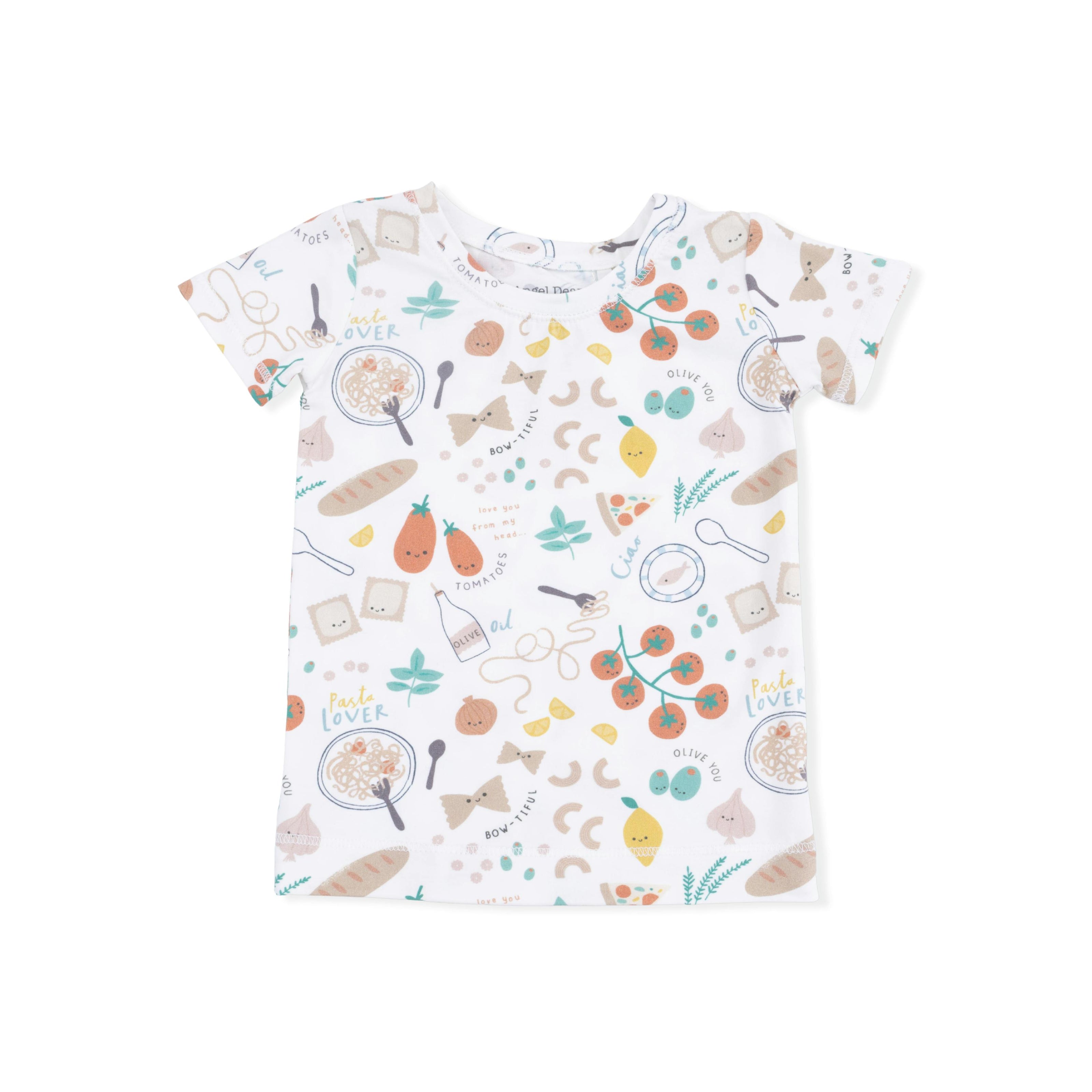 Pasta Lovers - Short Sleeve Loungewear Set