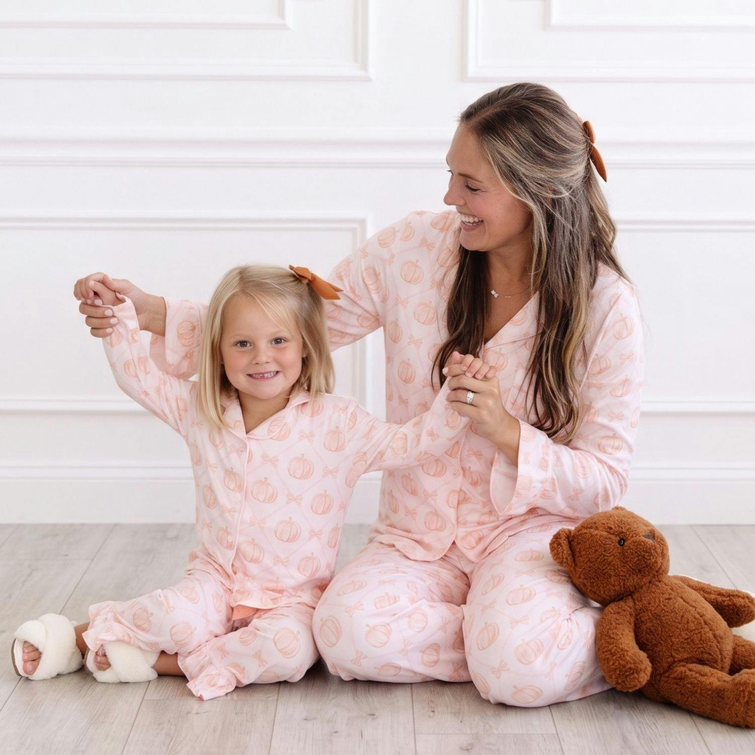 Pumpkin Trellis Women's Two-Piece Set