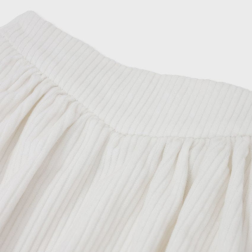 Corduroy Balloon Skirt
