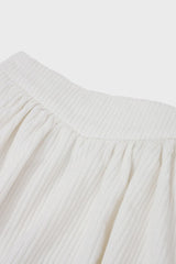 Corduroy Balloon Skirt