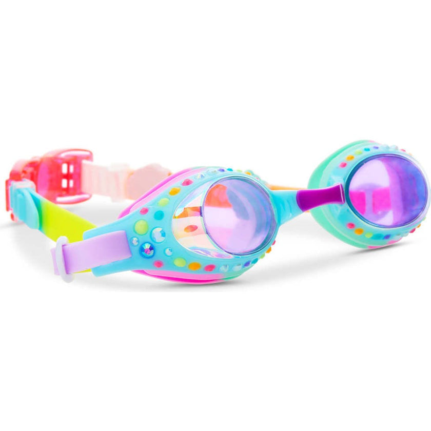 Barrier Reef Blue Tropical Youth Swim Goggle