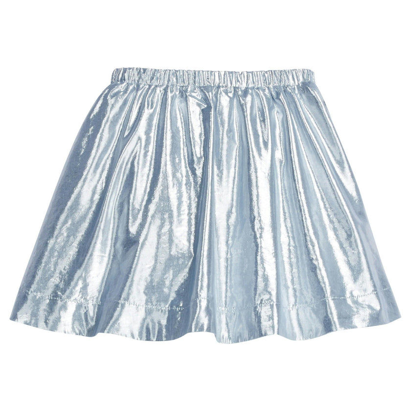 Metallic Elastic Waist Pull-On Circle Skirt
