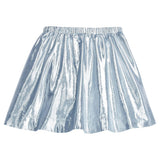 Metallic Elastic Waist Pull-On Circle Skirt