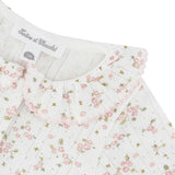 TARTINE ET CHOCOLAT Floral Pointelle Pajamas - Nacre