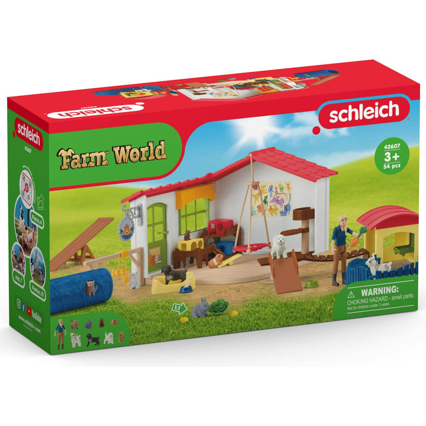 Schleich Farm World: Pet Hotel Playset
