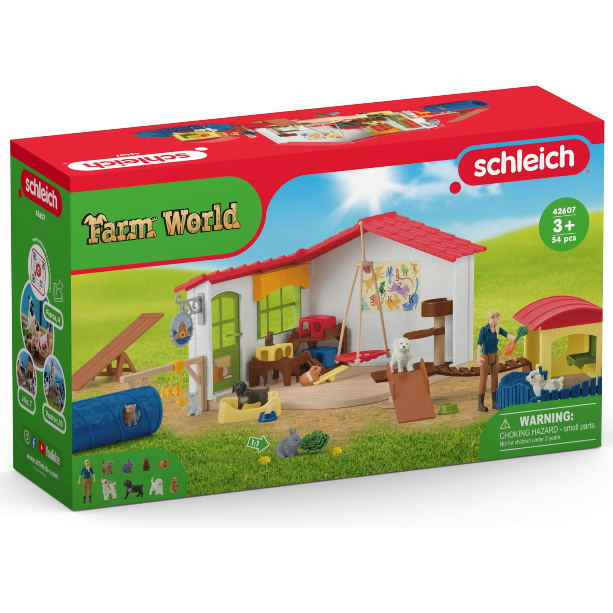 Schleich Farm World: Pet Hotel Playset